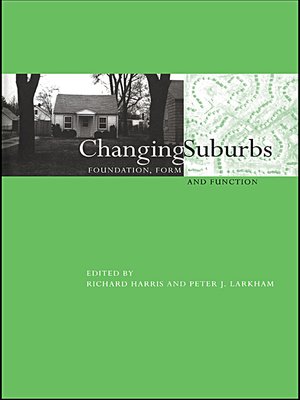 cover image of Changing Suburbs